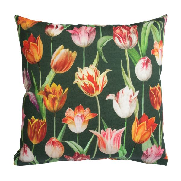 Spilvens HOLLY OUTDOOR 45x45cm, tulpes