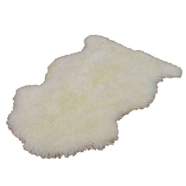 Sheepskin TIBET M, 60x90cm, white