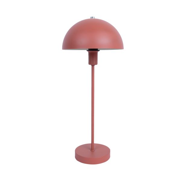 Настольная лампа PORTOBELLO H49см, красная