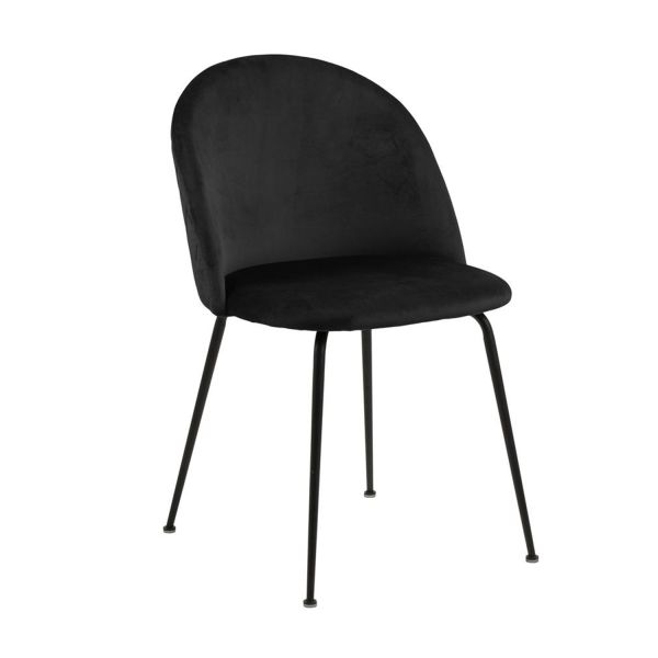 Chair LOUISE black/black