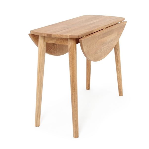 Saliekamais galds BIRKA D90xH75cm, ozols