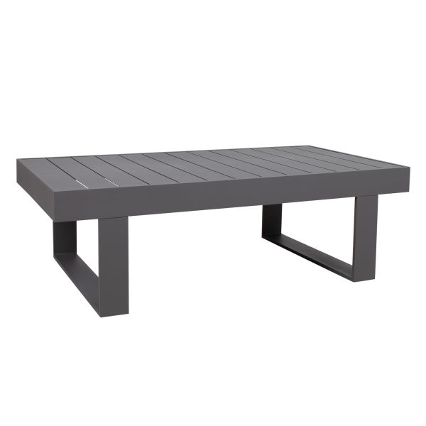 Coffee table FLUFFY 133x73,5xH42cm, grey