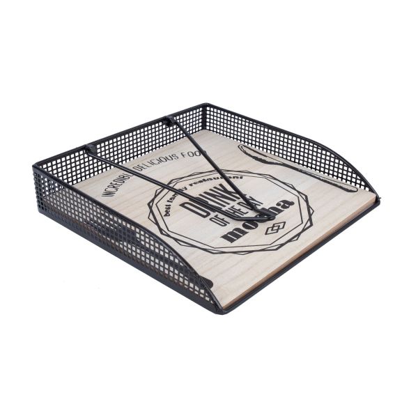 Salvetes turētājs HAZEL 20x20xH5cm