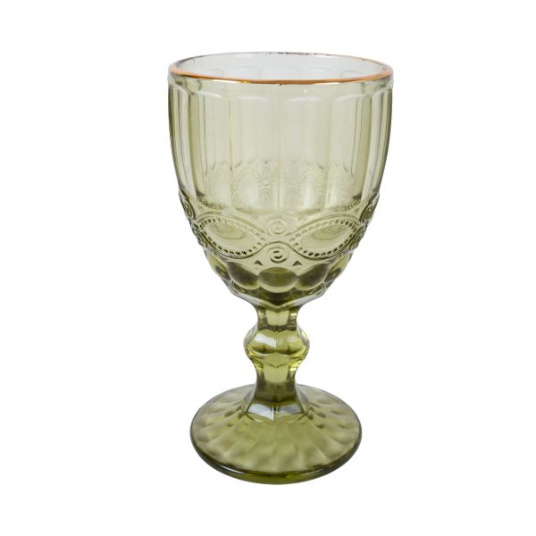 Wine goblet LUNA 300ml, green