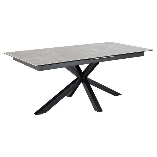 Ēdamistabas galds HEAVEN 200/240x100xH76cm, pelēks