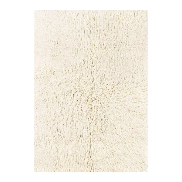 Paklājs FLOKATI 140x200cm, balts