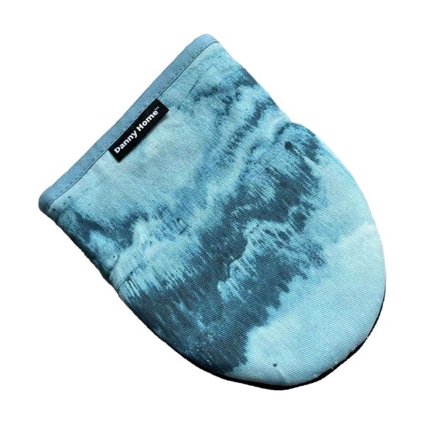 Прихватки для духовки AIMAI 2 шт. с силиконом, синие