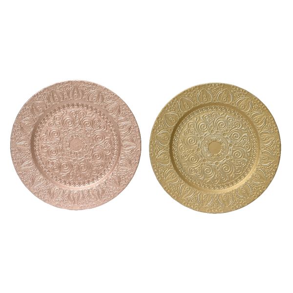 Декоративная тарелка GLOW D33см, mix