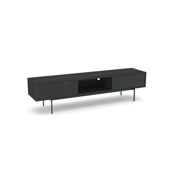 TV galds ANGUS 180x40xH44cm, melns
