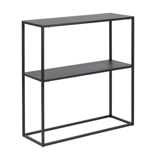 Console table NEWTON 79,5x26xH80,5cm, black