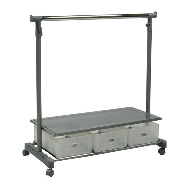 Drēbju pakaramais FORD 94x42xH93,5-168cm, hroms