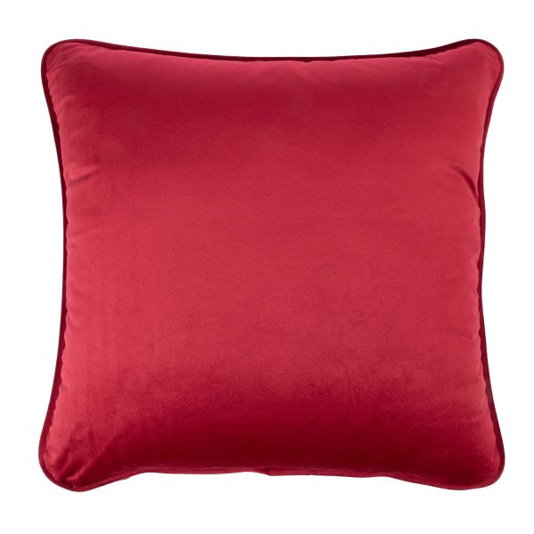 Spilvens VELVET 45x45cm, bordo