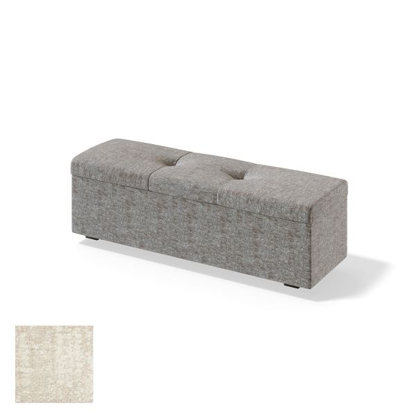 Storage box for continental bed RED/BLACK ULVASEN AVOLA 120cm, beige