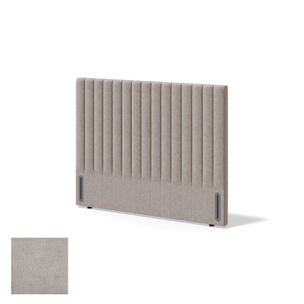 Изголовья RED/BLACK NEW YORK CLIFF 180x200см, светло-серый