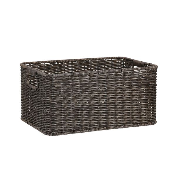 Корзина BASILE 33x22xH17см, темная