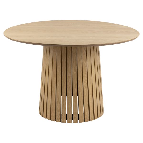 Ēdamistabas galds CHRISTO D120xH75cm, dabīgs