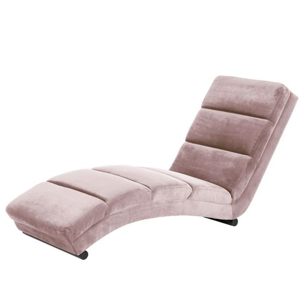 Leisure chair SLINKY dusty rose