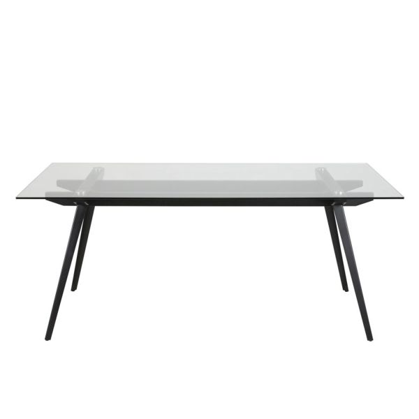 Pusdienu galds MONTI 180x90xH75cm, stikls