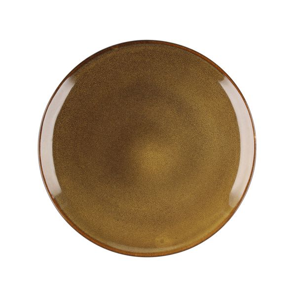Plate TONES 20cm amber