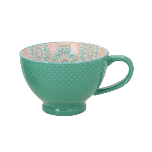 Mug SEREN H7,7cm 355ml, turquoise