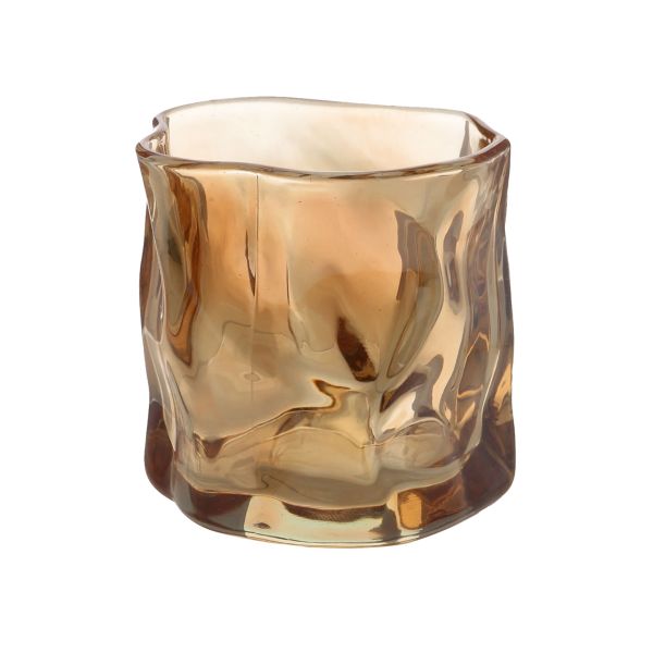 Glass SHINING 280ml, golden