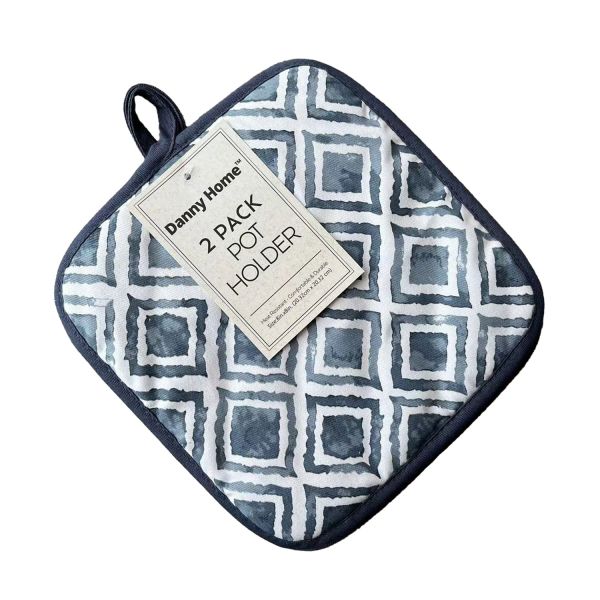 Подставка термостойкая AIMAI 2 шт. 20х20см, с узором