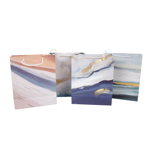 Подарочный пакет MARMOR, 26x32x12см, микс