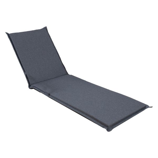 Cushion for chair SUMMER 55x190x5 cm, dark grey