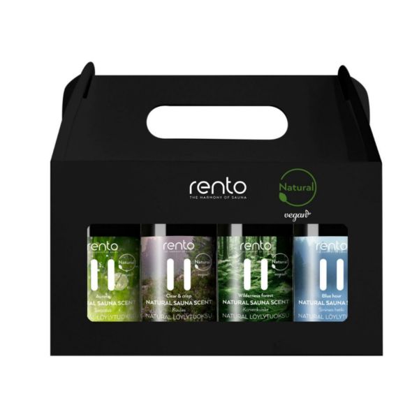 Pirts aromāti RENTO dāvanu kastītē 4x100ml