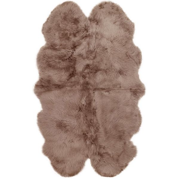 Ковер из овчины MERINO 90x180см, карамельный