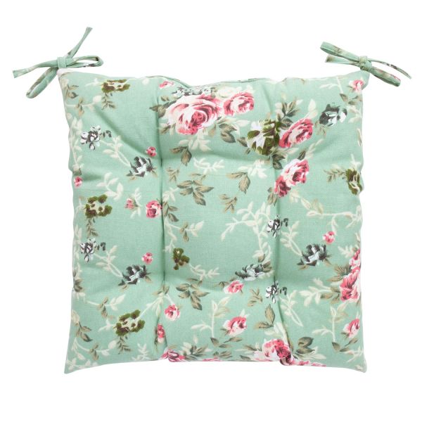 Cushion for chair SUMMER 40x40cm, roses