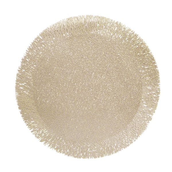 Galda sedziņa GLAM D38cm, zeltaina