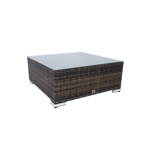 Придиванный столик SEVILLA NEW 71x71xH30см, темно-коричневый