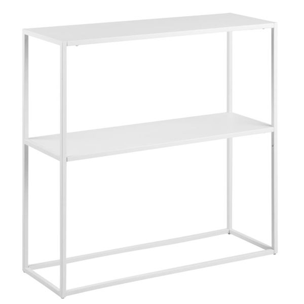 Console table NEWTON 79,5x26xH80,5cm, white