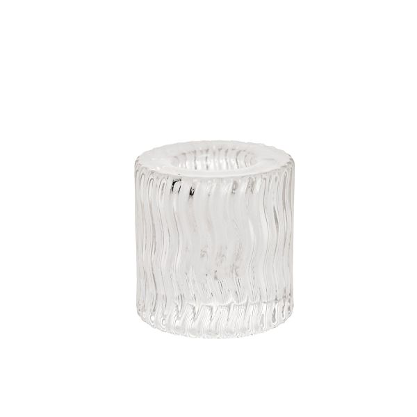 Candle holder GELSA D5xH5cm, glass