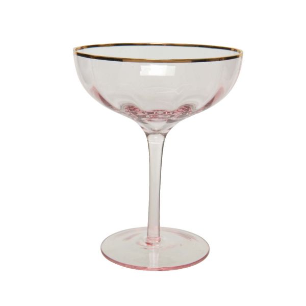 Champagne goblet STELLA H14.5cm, pink