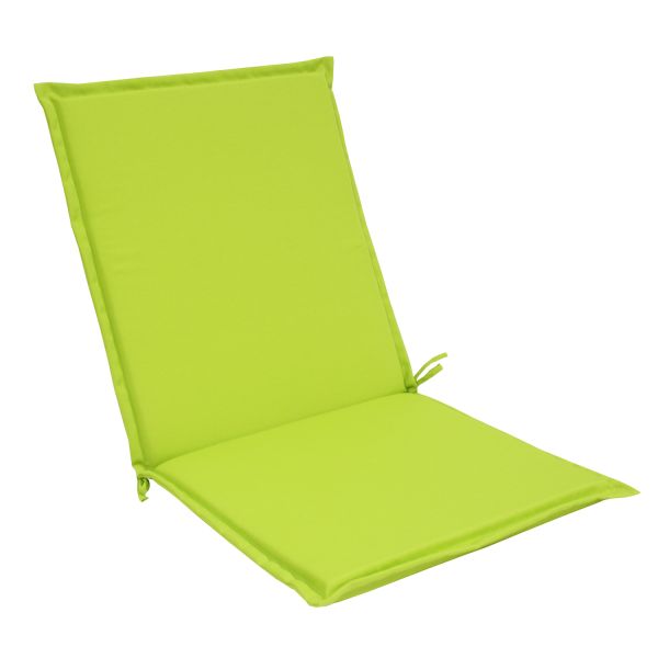 Chair pad SUMMER 42x90x3cm, light green