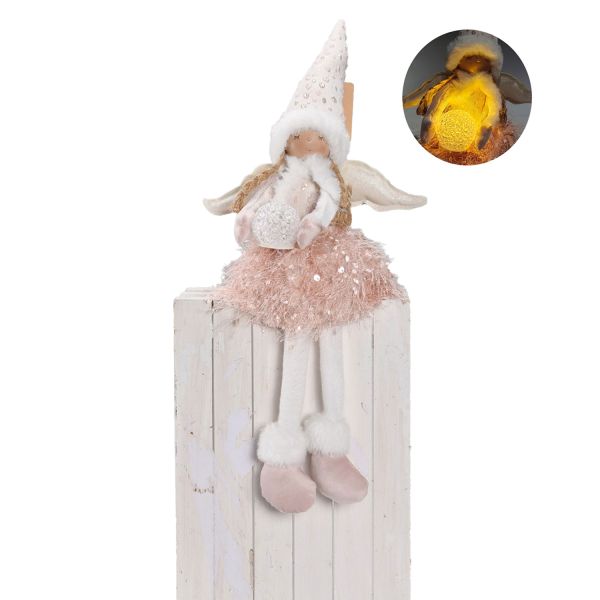 Decoration FUN EVA H51cm, girl, pink