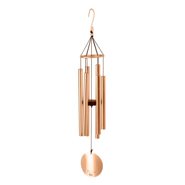 Wind bell NATURE'S MELODY H80cm, gold