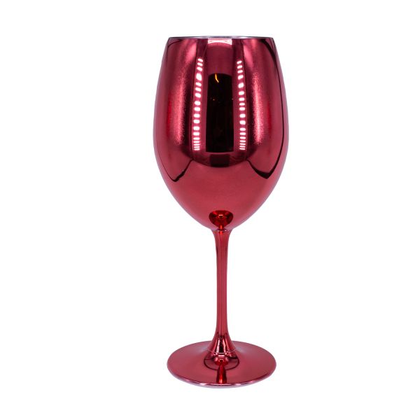 Wine goblet ROYAL NEW H22,8cm, red