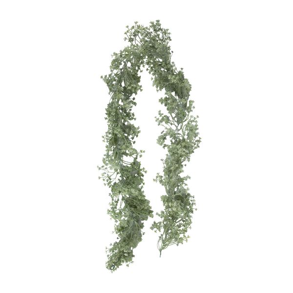 Garland GREENLAND 180cm, white flowers