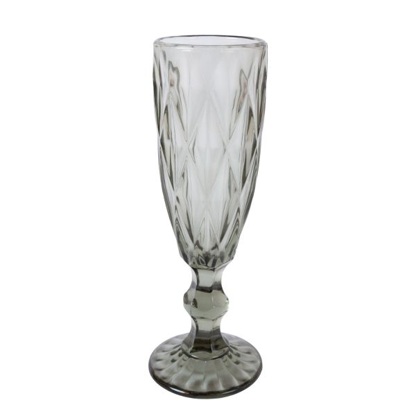Champagne goblet CORAL 180ml, anthracite