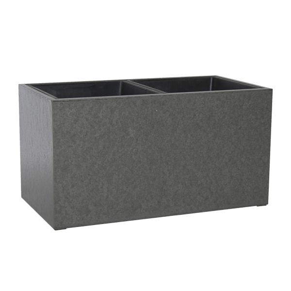Plant holder SANDSTONE 65x34,5xH28cm, grey