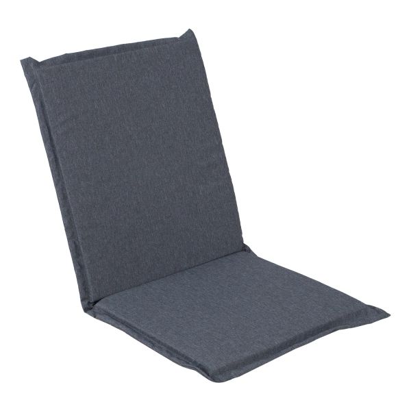 Cushion for chair SUMMER 42x90x3cm, dark grey