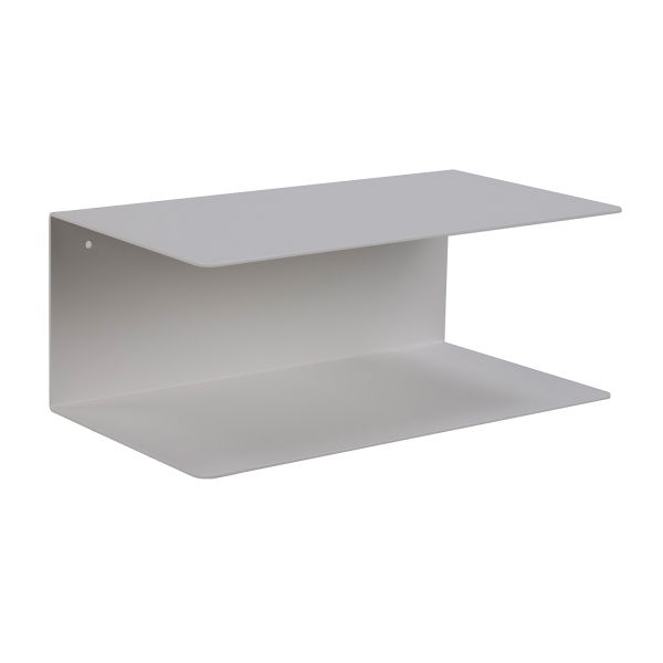 Sienas plaukts JOLIET 35x20xH14cm, balts