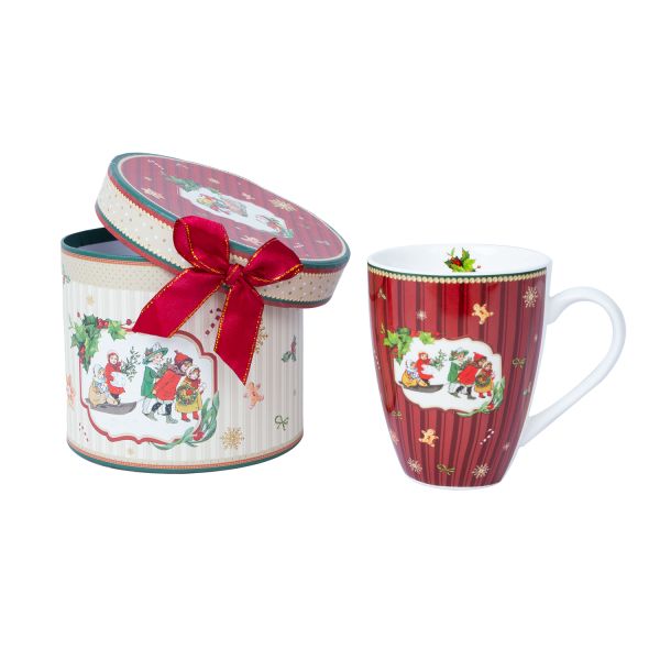 Krūze MIA CHRISTMAS H10,5cm 340ml dāvanu kastītē