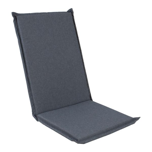 Cushion for chair SUMMER 48x115x4,5cm, dark grey