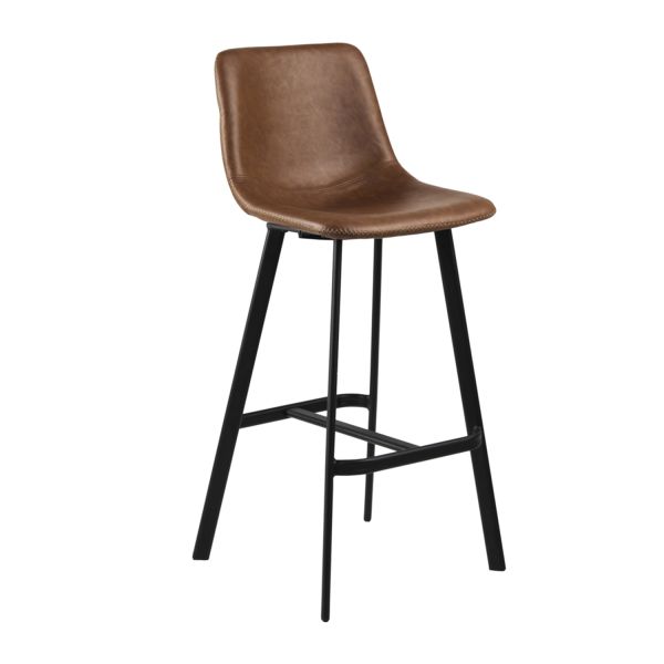 Барный стул OREGON, ретро коньяк PU