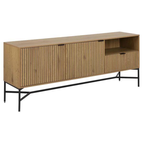 Kumode JAIPUR 180x40xH70cm, dabīga