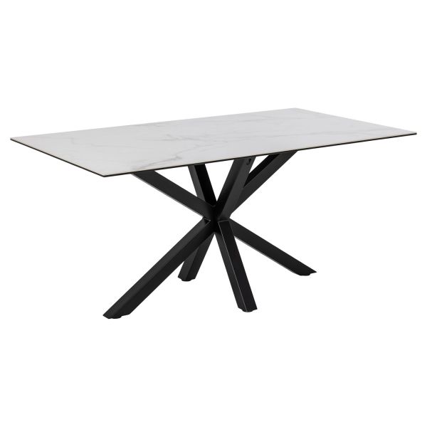 Pusdienu galds HEAVEN 160x90xH75,5cm, balts